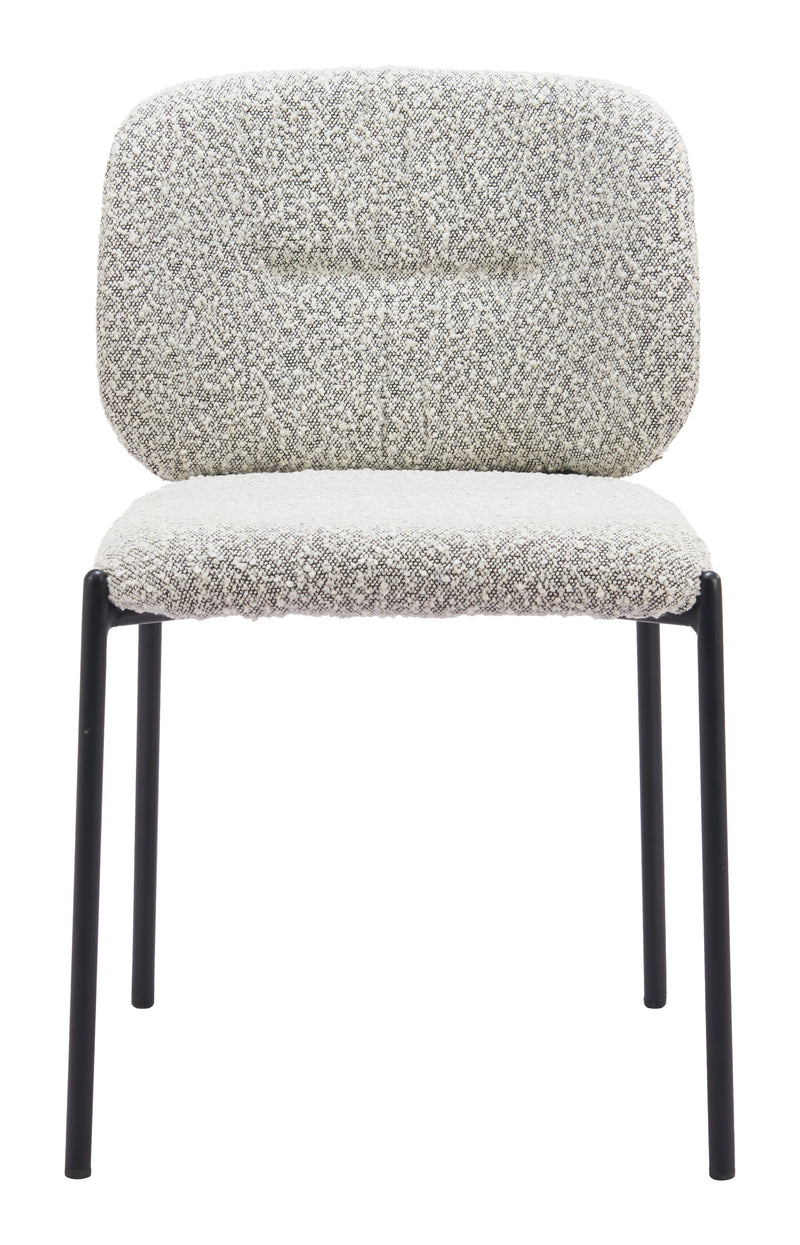 Plat Dining Chair (Set of 2) Gray