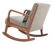 Hady Rocking Chair Gray