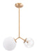 Constance Ceiling Lamp Brass