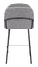 Jambi Counter Stool (Set of 2) Black & White