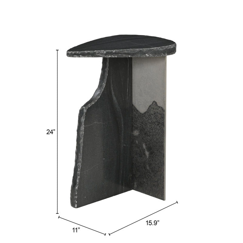 Surya Side Table Black