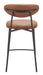 Rorun Counter Stool (Set of 2) Brown