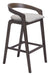 Troy Barstool (Set of 2) Dove Gray & Espresso