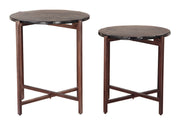 Gema Coffee Table Set (2-Piece) Bronze