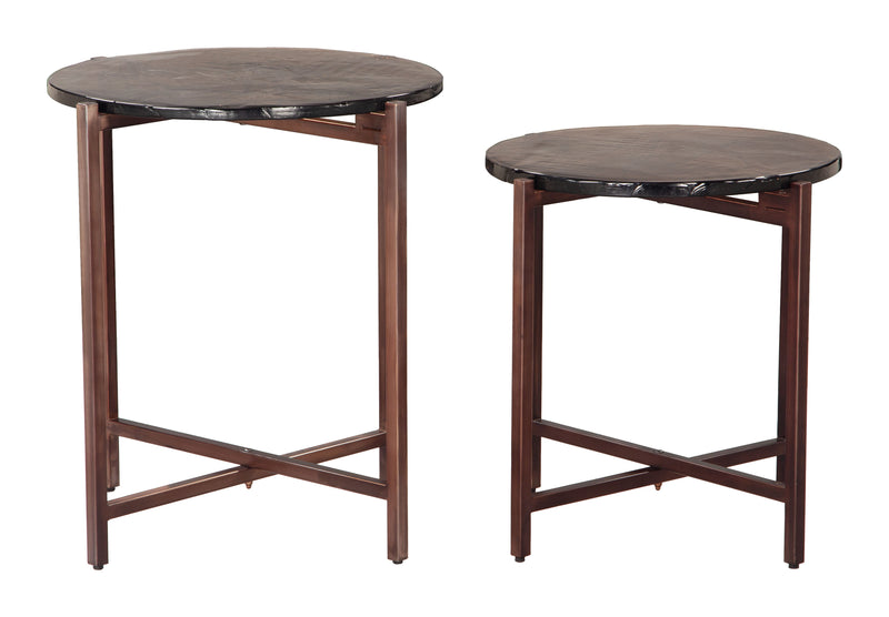 Gema Coffee Table Set (2-Piece) Bronze