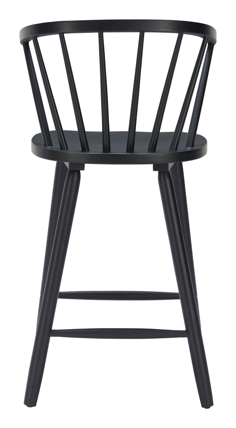 Stenger Counter Stool (Set of 2) Black