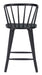 Stenger Counter Stool (Set of 2) Black