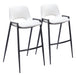 Desi Barstool (Set of 2) White