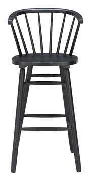 Stenger Barstool (Set of 2) Black