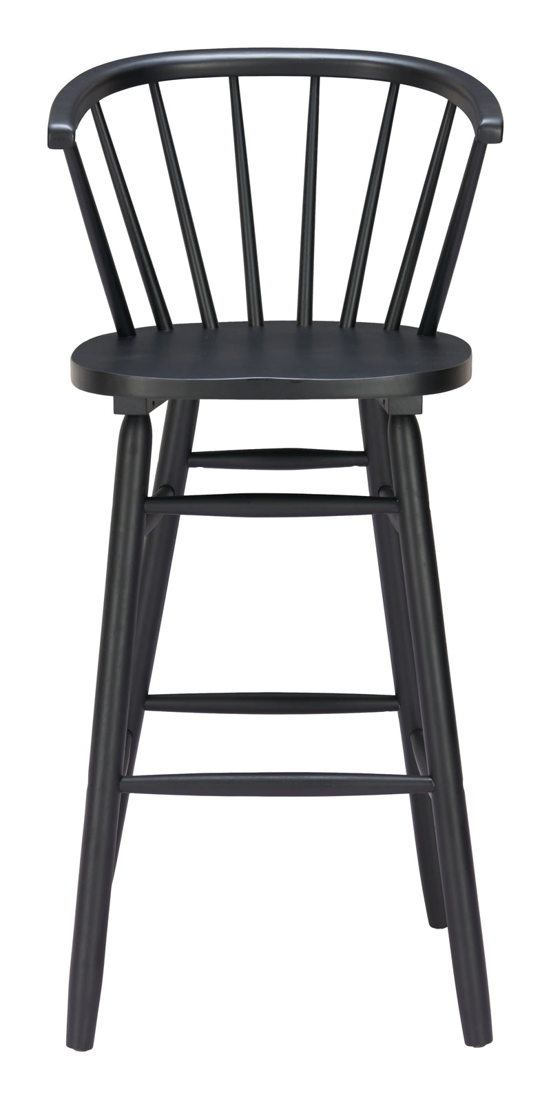 Stenger Barstool (Set of 2) Black