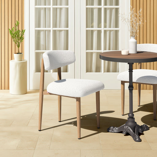 Bege Dining Chair White