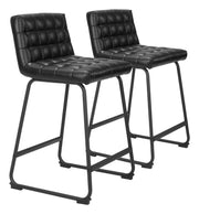 Pago Counter Stool (Set of 2) Black