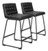 Pago Counter Stool (Set of 2) Black