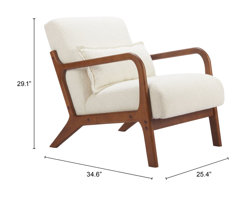 Macio Accent Chair Cream