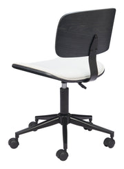 Duravel Office Chair White & Black