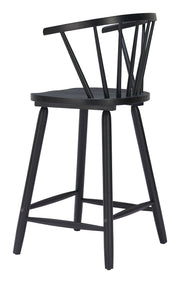 Stenger Counter Stool (Set of 2) Black