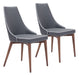 Moor Dining Chair (Set of 2) Dark Gray