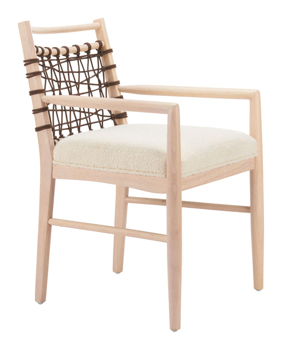 Wezly Dining Chair (Set of 2) Ivory