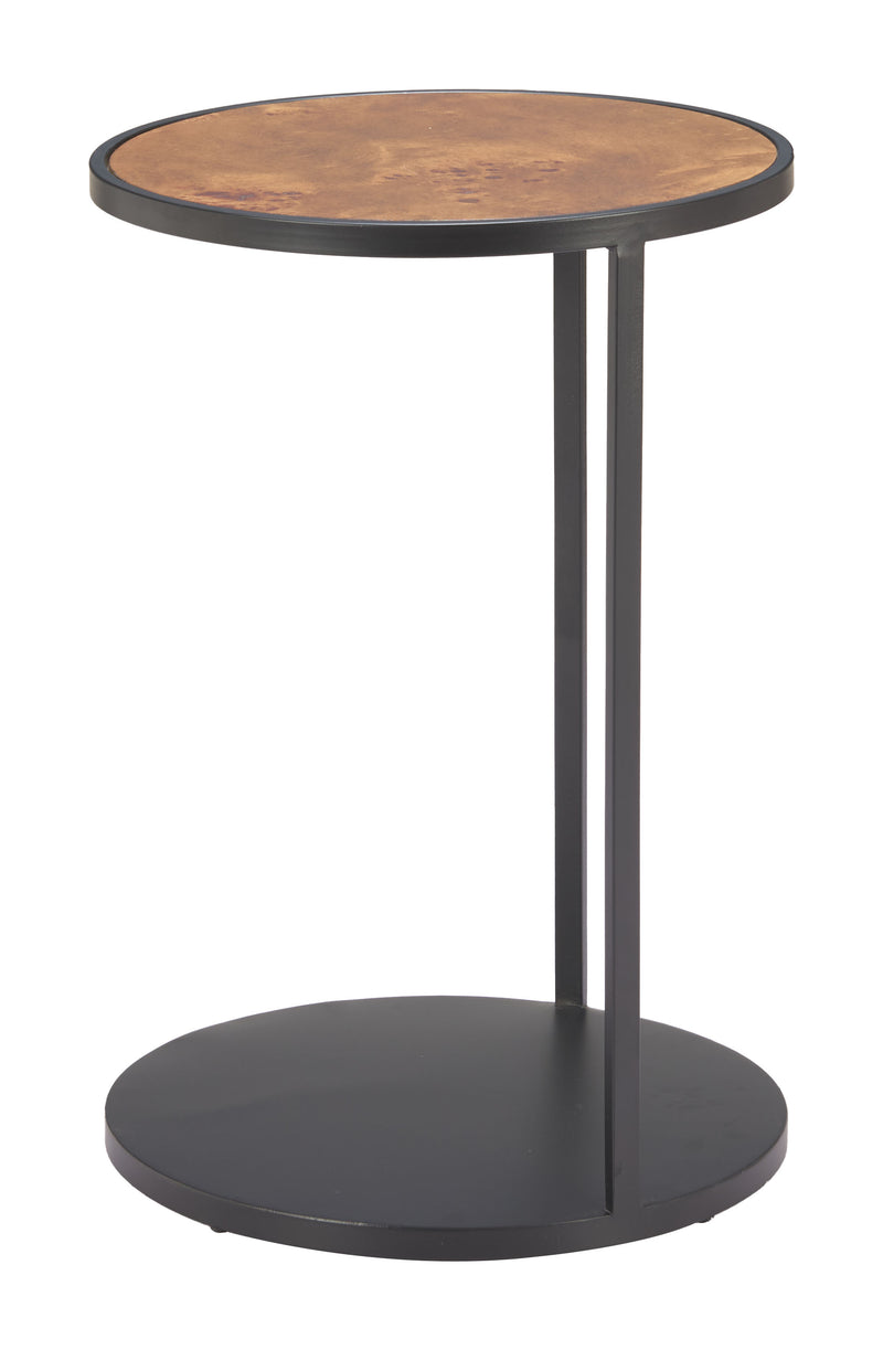 Nodo Side Table Brown & Black