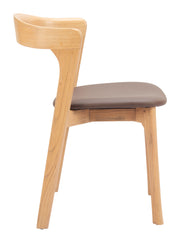 Pioro Dining Chair (Set of 2) Brown & Natural