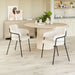 Marcel Dining Chair (Set of 2) Cream