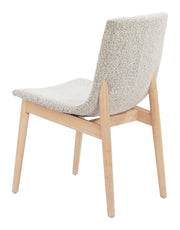 Raha Dining Chair (Set of 2) Gray & Whitewashed