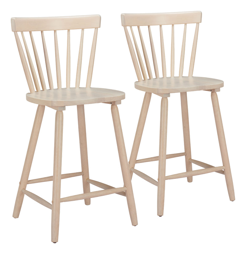 Tyce Counter Stool (Set of 2) Natural