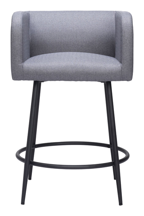 Horbat Counter Stool (Set of 2) Gray