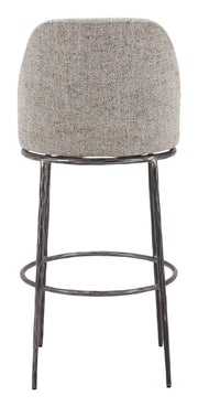 Nordhavn Swivel Barstool Gray