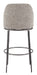 Nordhavn Swivel Barstool Gray