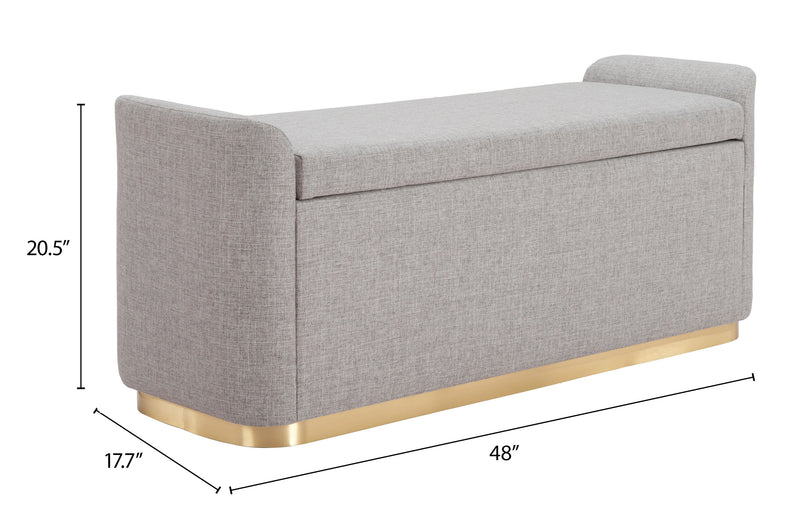 Dobo Storage Bench Gray