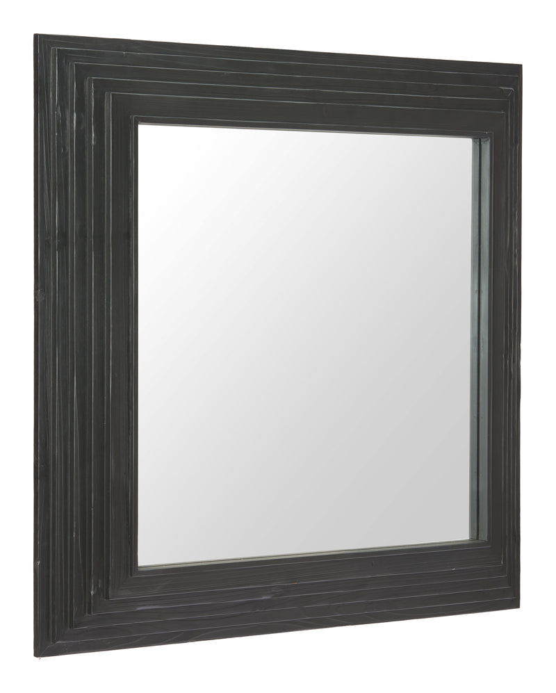 Kare Mirror Black