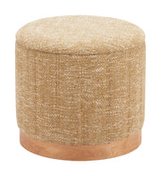 Fije Storage Ottoman Oat Yellow