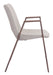 Desi Dining Chair (Set of 2) Beige & Walnut