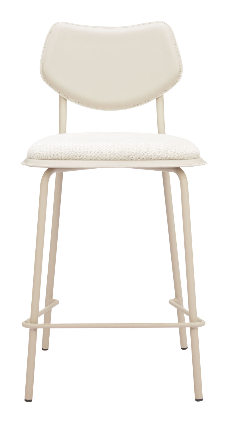 Zeal Counter Stool (Set of 4) Light Gray