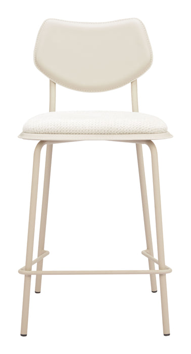 Zeal Counter Stool (Set of 4) Light Gray