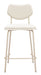 Zeal Counter Stool (Set of 4) Light Gray