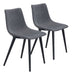 Daniel Dining Chair (Set of 2) Gray
