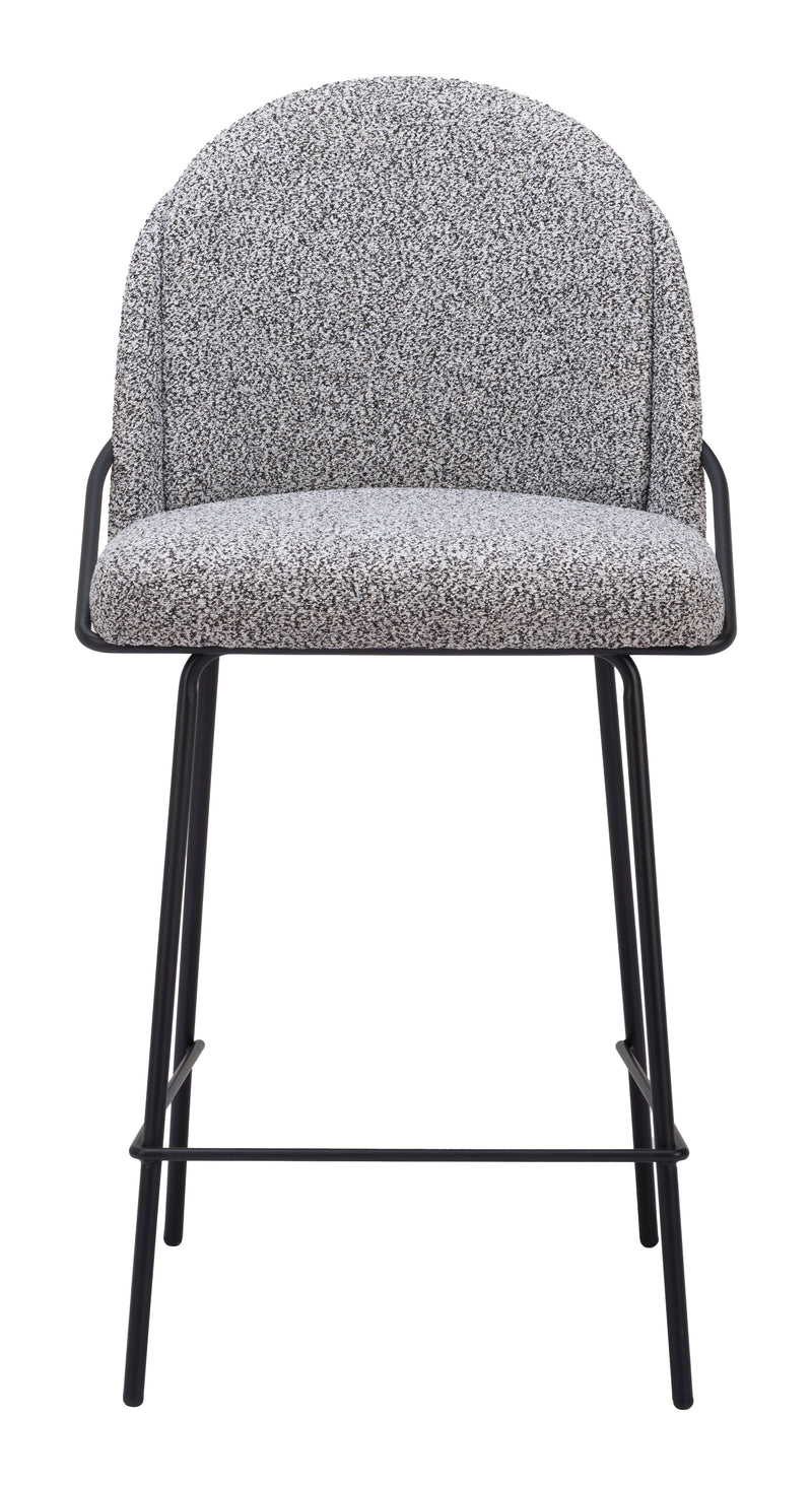 Jambi Counter Stool (Set of 2) Black & White