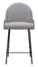 Jambi Counter Stool (Set of 2) Black & White