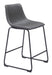 Smart Counter Stool (Set of 2) Charcoal