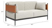 Stirbe Loveseat Gray
