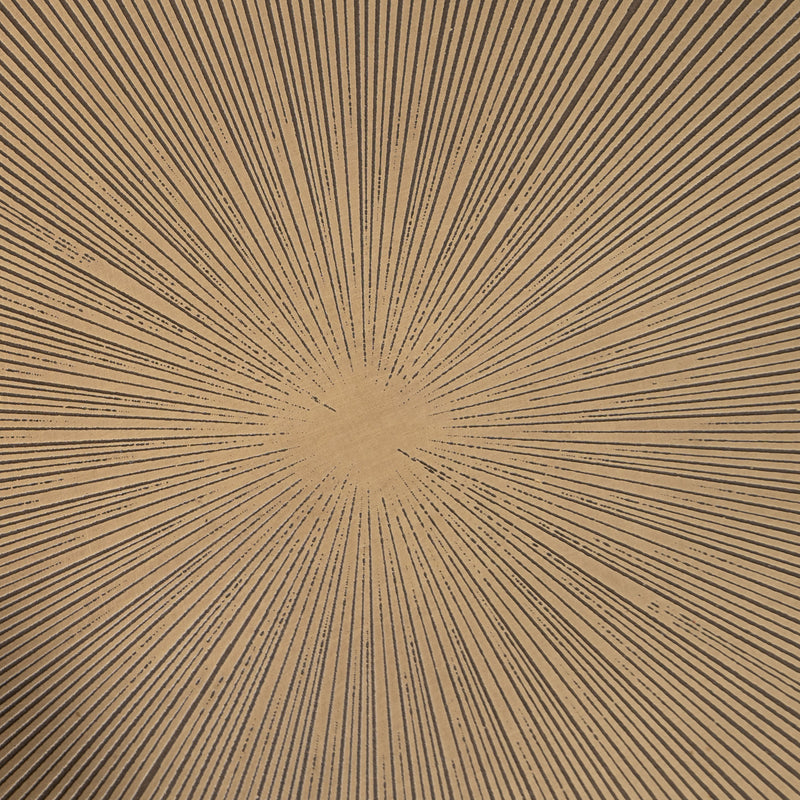 Anten Side Table Brass & White