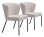 Aimee Dining Chair (Set of 2) Beige