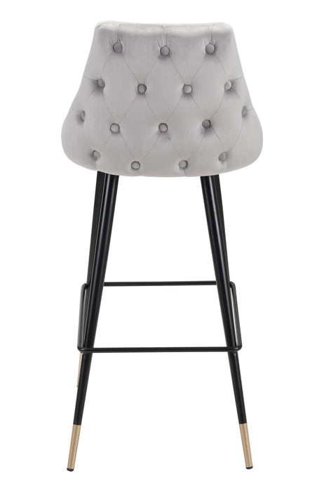 Piccolo Barstool Gray