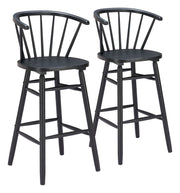Stenger Barstool (Set of 2) Black