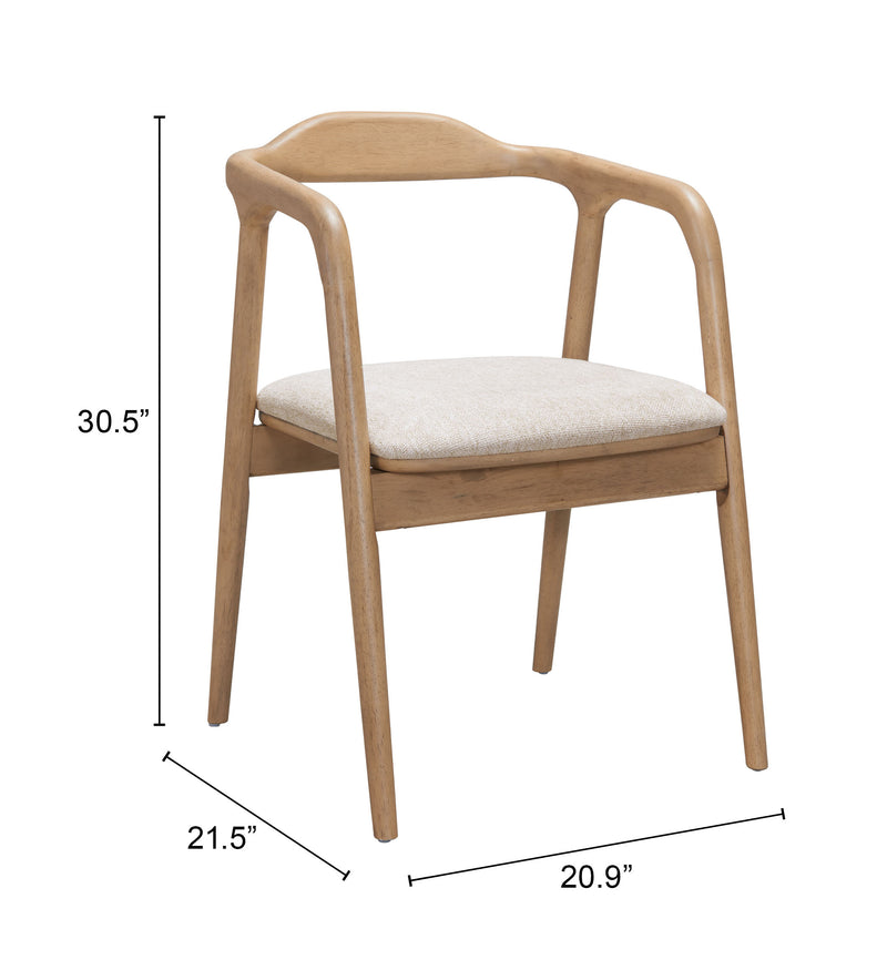 Hosoi Dining Chair Beige