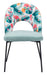 Bethpage Dining Chair (Set of 2) Multicolor Print & Green