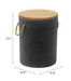 Beban Side Table Natural & Black