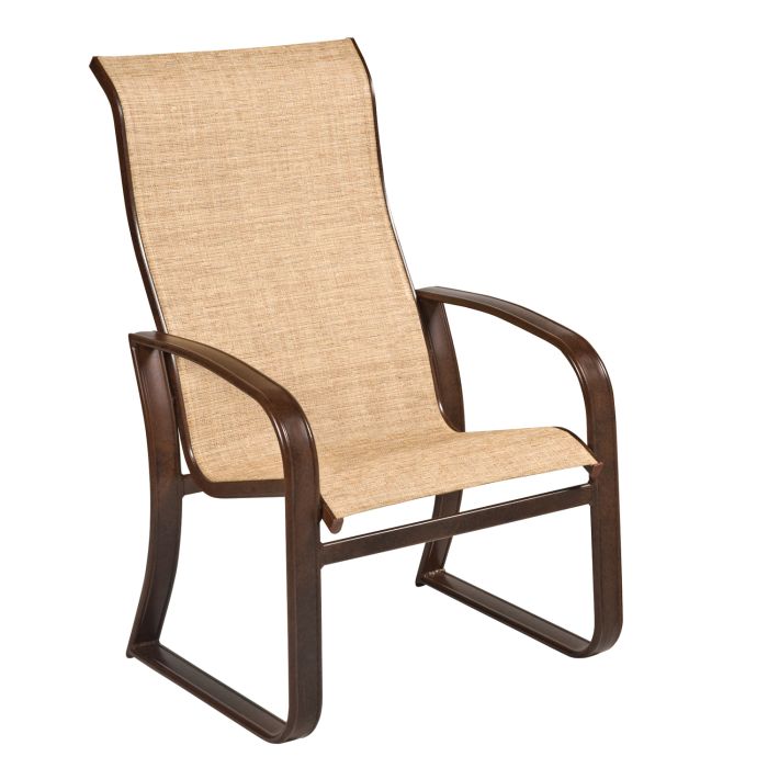 Cayman Sling High Back Dining Arm Chair Isle Sling